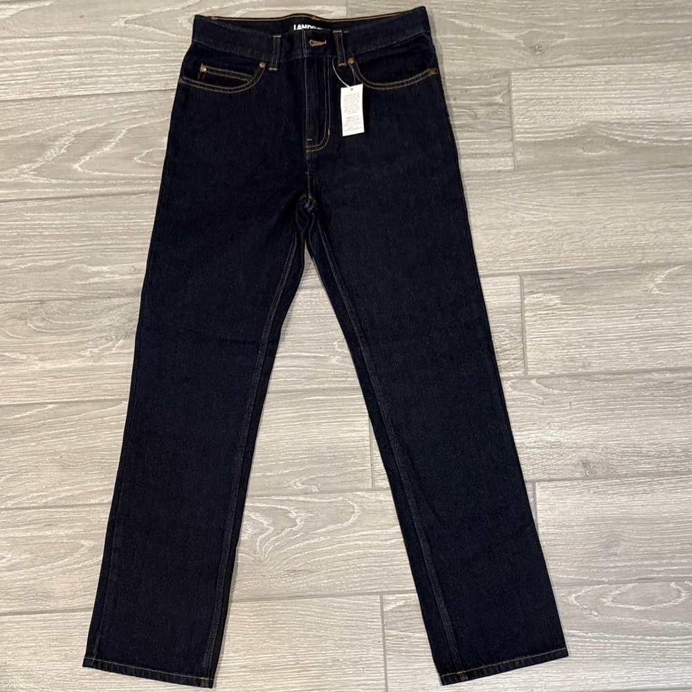 Lands' End Kids Dark Blue Jeans